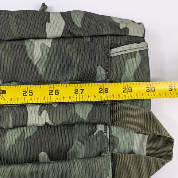 Victoria’s Secret PINK Collection Mini Camo Green Backpack Tote Bag Travel Purse - Picture 12 of 16